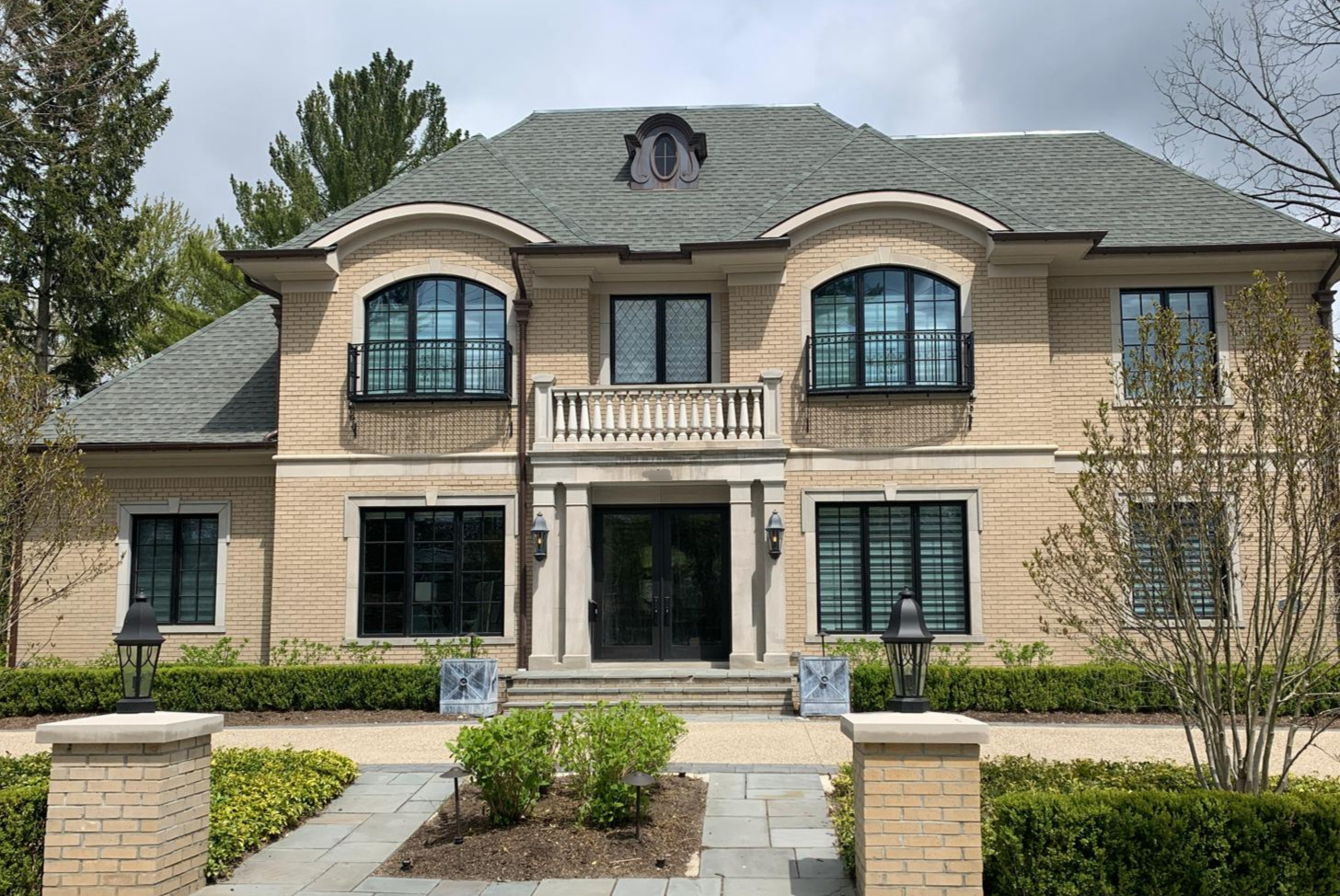 Brick & Stone Exterior in Bloomfield Hills